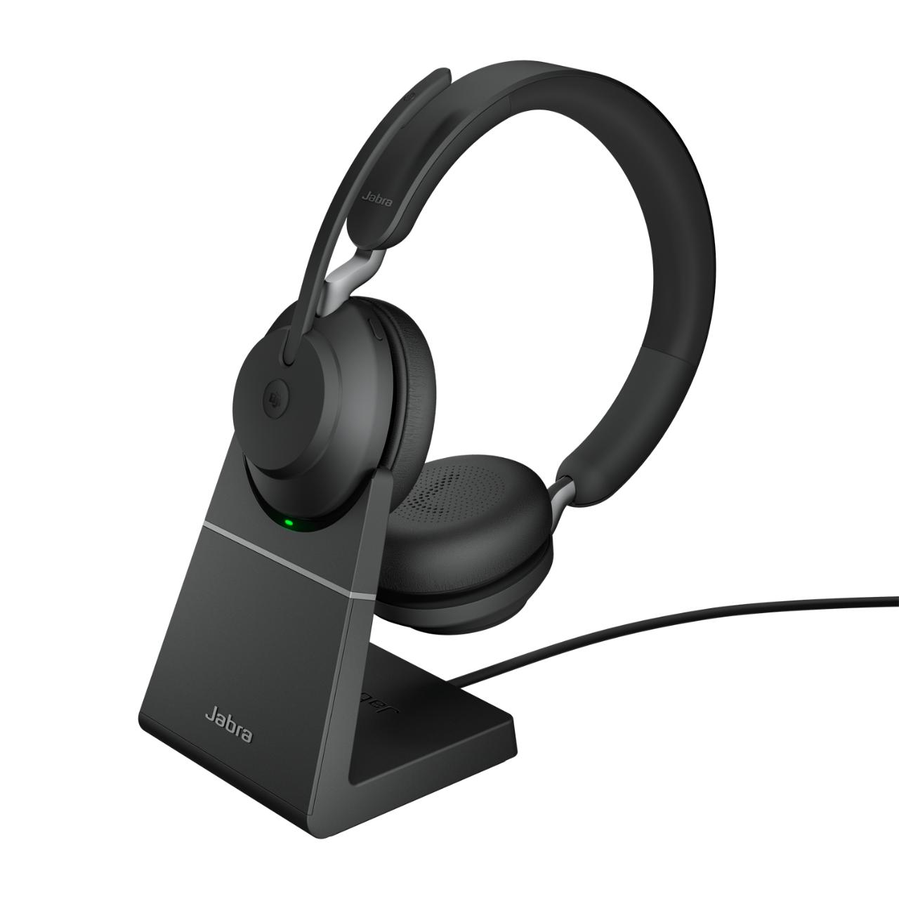 Jabra Evolve2 65 MS Stereo, W. Stand, USB-A