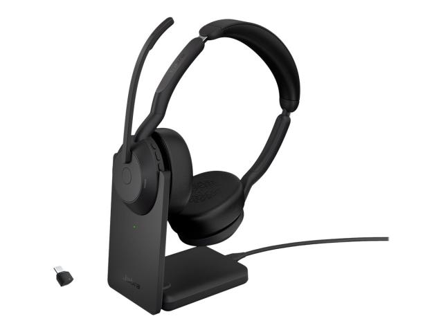 Jabra Evolve2 55 UC Stereo W. Stand USB-C