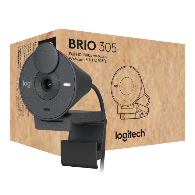 Logitech Webcam BRIO 305 Graphite 1080p USB-C