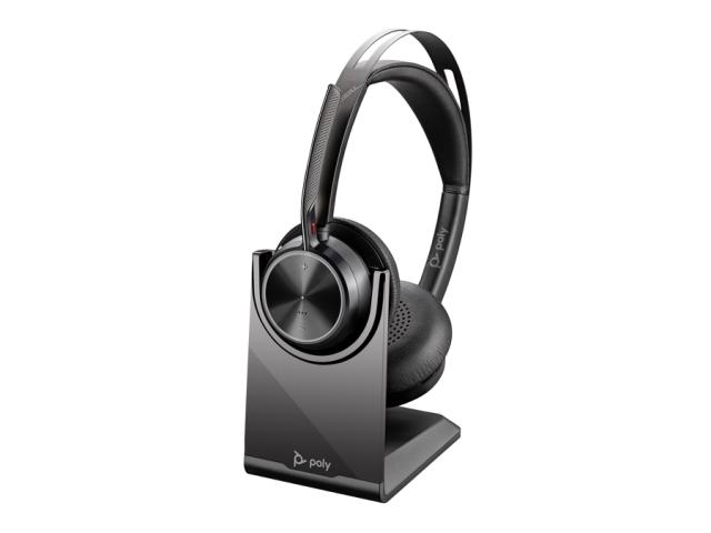 HP Poly Voyager Focus 2 UC Stereo W. Stand USB-C/A