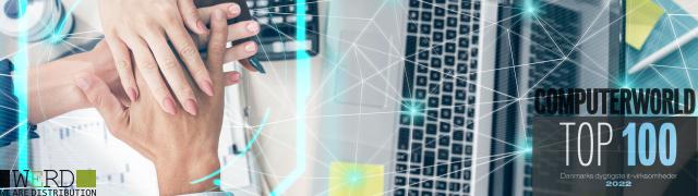1st place in the Top 100 list of Denmark's most talented IT companies