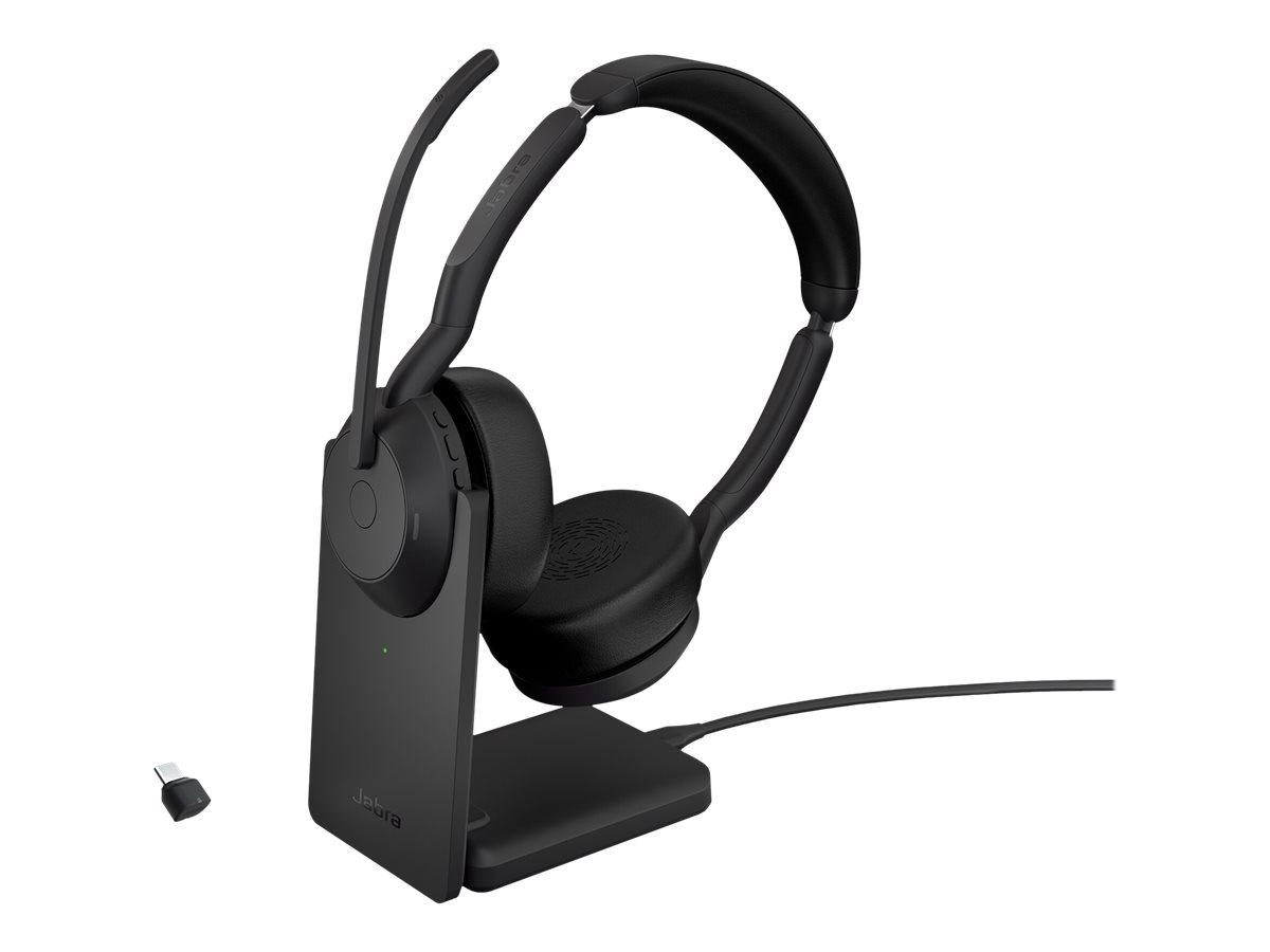 Jabra Evolve2 55 UC Stereo W. Stand USB-C
