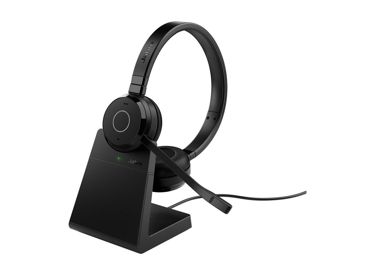 Jabra Evolve 65 TE UC Stereo W. Stand USB-A